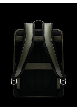 Lancel Mistral buckle-fastening leather backpack - Green