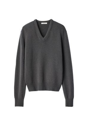 LEMAIRE V-neck sweater in cashmere - Grey