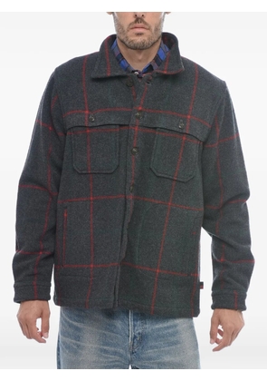 Woolrich Malone checked overshirt - Grey