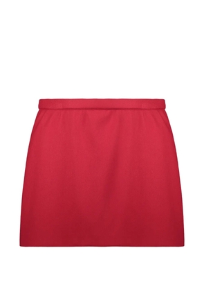 RED Valentino high-waisted twill skort