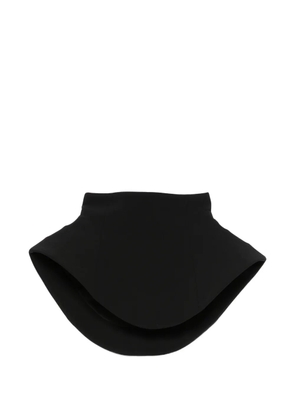 A.W.A.K.E. Mode sculptural zip-fastening miniskirt - Black