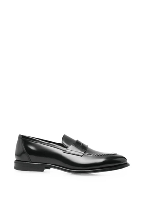 Henderson Baracco polished leather loafers - Black