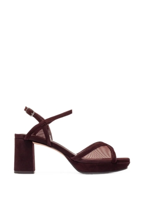 Bernardo Celeste platform sandals - Brown