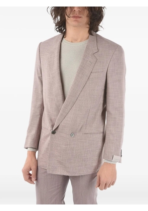 Corneliani double-breasted jacket - Pink