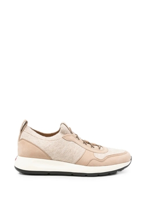 Tod's Red Dot socks sneakers in knit and suede - Neutrals