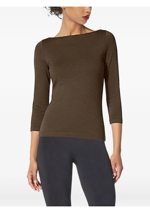 Wolford Cordoba long-sleeve top - Brown