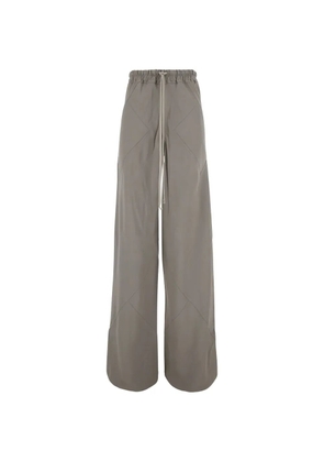 Rick Owens Bias drawstring-waist wide-leg trousers - Neutrals