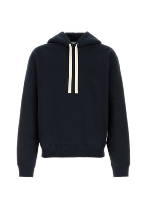 Jil Sander drawstring-fastening hoodie - Blue