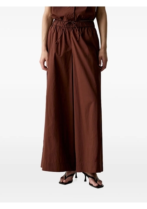 Benetton elasticated-waist palazzo pants - Brown