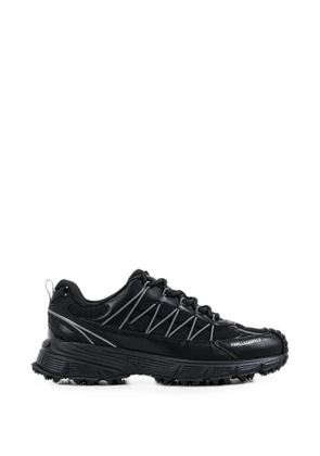 Karl Lagerfeld Orion Trail panelled lace-up sneakers - Black