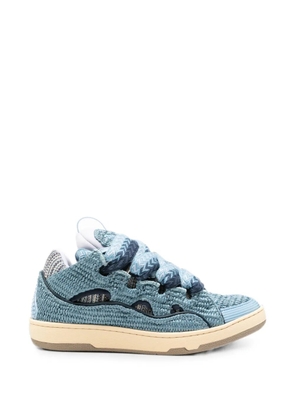 Lanvin Curb lace-up sneakers - Blue