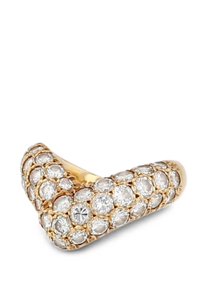 Van Cleef & Arpels Pre-Owned 1970s diamond geometric ring - Gold
