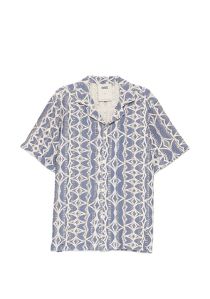 OAS Company Arko cuba shirt - Blue