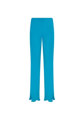 Alberta Ferretti straight-leg trousers - Blue