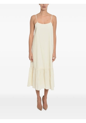 SAMSOE SAMSOE Sarasa ruffled midi dress - Neutrals