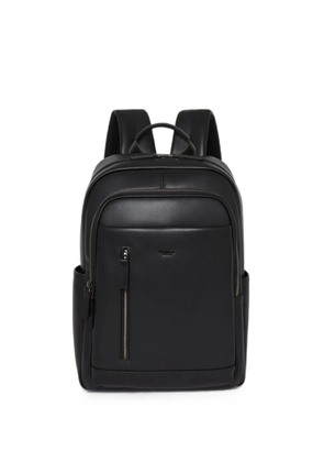 Osprey Hudson leather zip-fastening backpack - Black