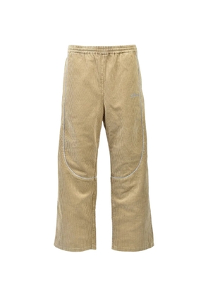 BREATH corduroy piped trousers - Neutrals
