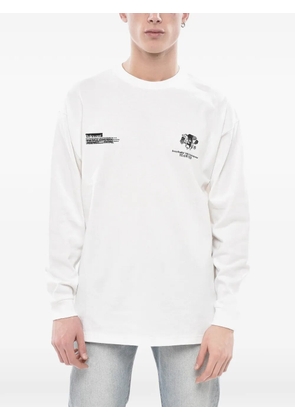Children Of The Discordance contrast-print crew-neck T-shirt - White