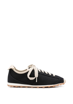 Jacquemus lace-up canvas sneakers - Black