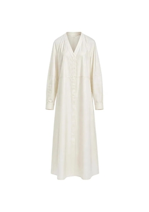 RETORI V-neck midi dress - Neutrals