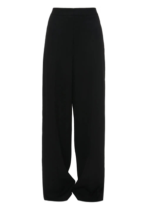 JW Anderson wide-leg mid-rise trousers - Black