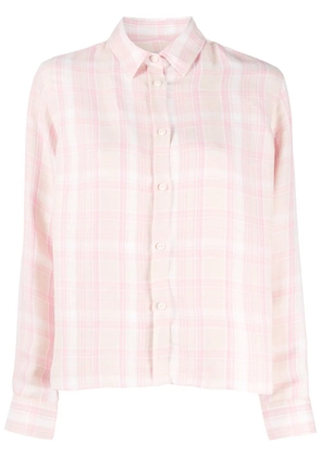 Woolrich fluid check shirt - Pink