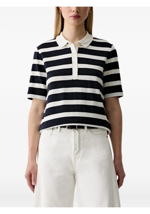 Gant striped short-sleeve polo shirt - Blue