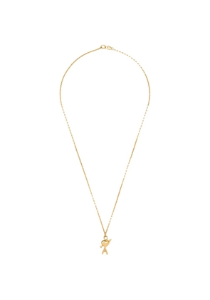 AMI Paris brass arrow necklace - Gold