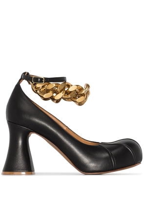 Stella McCartney Groove chain-strap pumps - Black