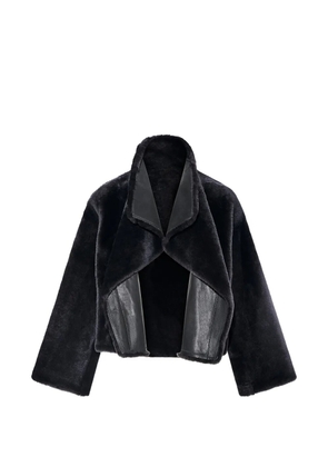 Yves Salomon Lacon reversible shearling jacket - Black