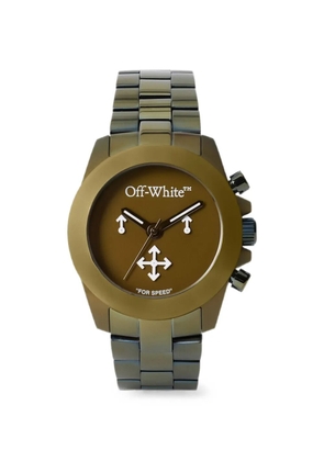 Off-White Reset Chronograph 40mm watch - Brown