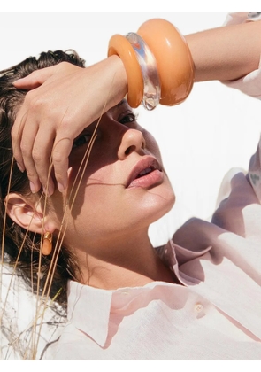 Lizzie Fortunato Tangerine Arc cuff bracelet - Orange