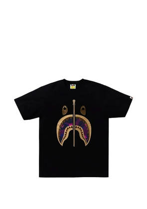 A BATHING APE® Shark Camo-print T-shirt - Black