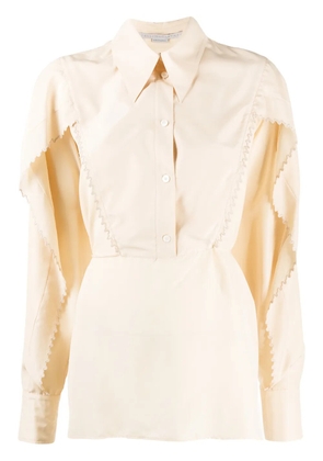 Stella McCartney Tayla silk shirt - Neutrals