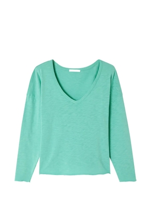 American Vintage Sonoma V-neck T-shirt - Green