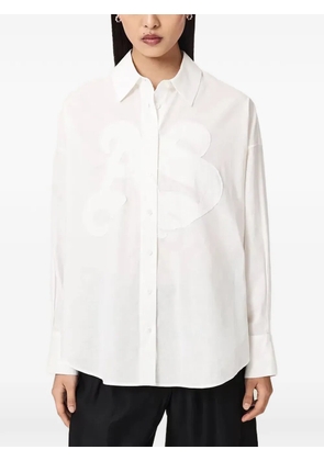 AllSaints Sparrow long-sleeve shirt - White
