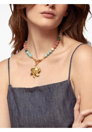 Sylvia Toledano multi-stone star-pendant necklace - Gold