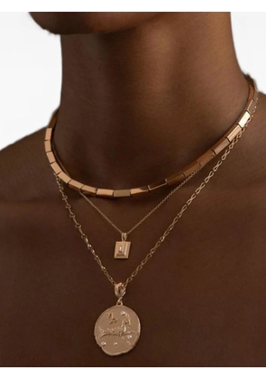 Azlee diamond pendant - Gold