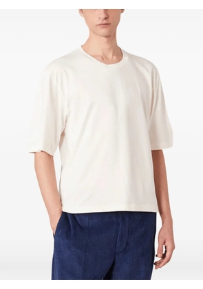 Officine Generale crew-neck short-sleeves T-shirt - Neutrals