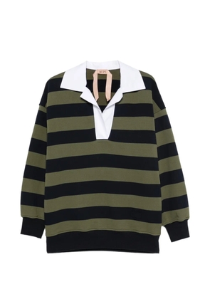 Nº21 striped sweatshirt - Green