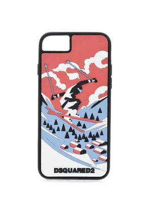 DSQUARED2 logo-print iPhone 8 Plus phone case