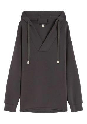 Weekend Max Mara V-neck hoodie - Grey