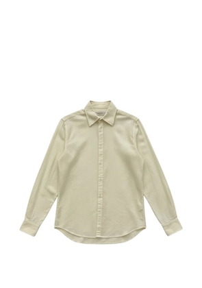 Cellar Door button-down long-sleeve shirt - Neutrals