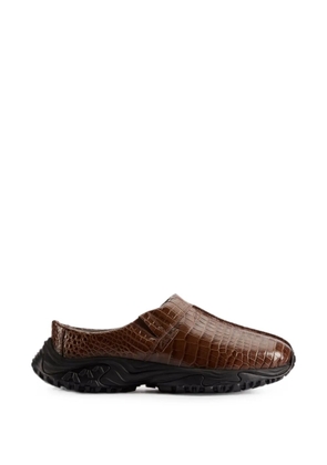 Clarks Originals x Martine Rose Clog 1 leather mules - Brown