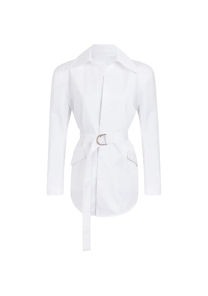CAYET Julia belted blouse - White