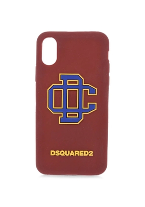 DSQUARED2 raised monogram iPhone X cover