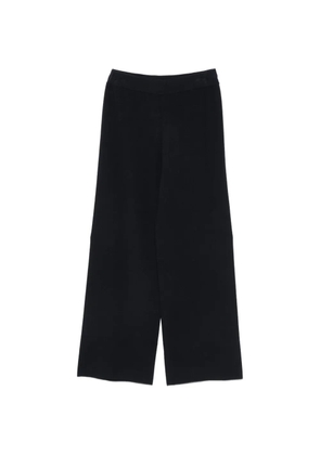 Max Mara Rotondo elasticated-waistband wide-leg trousers - Black