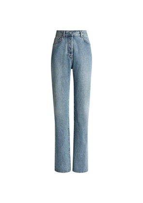 Balmain straight-leg faded denim jeans - Blue