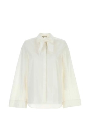 Tory Burch bow-detail shirt - White