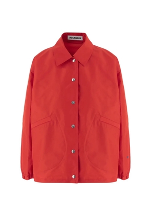 Jil Sander logo-embroidered jacket